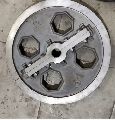 Cast Iron Grey Polished thresher split wheel