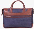 Leather Denim Plain executive laptop bag