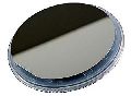 Round Plain Polished Black 4 inch p-type single crystal silicon wafer