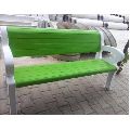 Green Concrete Bench