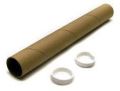 Cardboard Shipping Tube with End Cap