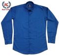 NAVY BLUE rc fashion slim fit cut away collar casual men shirt