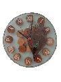 Sagar Art Wooden Round Decorative Clock