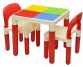 Plastic Available in Many Colors Square student school table chair set