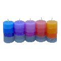 Parkash Candles Paraffin Wax Multiple Shapes Customisable  Colors Polished Designer Pillar Candles