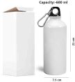 Plain White Sublimation Sipper Bottle 600ml, For Personal And Promotional, Round