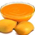 Yellow totapuri mango pulp