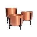 Copper Planter with Stand
