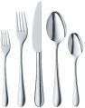 Silver stainless steel royal cutlery set