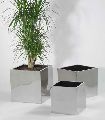 Stainless Steel Square Planter