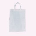 White color fabric shopping carry bags