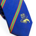 Embroidered Logo Tie