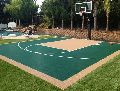 Basketball court flooring