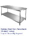 DG DEXAGLOBAL Beauty Stainless Steel Work Table