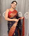 Banarasi Kora Organza Dyeable Soft Silk Saree