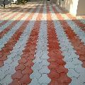 Red Solid Polished Milano concrete interlocking paver blocks