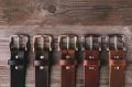 URBAN ODD Polished leather belts