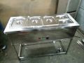 Gray Square Stainless Steel NB KITCHEN EQUIPMENTS bain marie