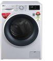 LG Silver fully automatic front load washing machine