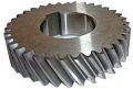 Round Silver stainless steel helical gear