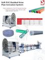 Soft PVC Braided Hose Pipe Extrusion System