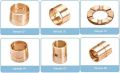 Kajal Brass Products Cylindrical Golden Polished 100gm 400gm Bronze Bushings
