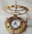 Brass Circular Type Sundial Compass