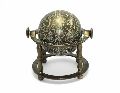 AGSWGL-6 Brass Zodiac World Globe
