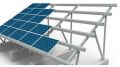 Mild Steel Rectangular Square Polished NPC Solar Panel Structure
