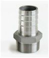 Round Grey Polished Stainless Steel Pipe Nipple