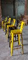 multy coloure iron bar chair