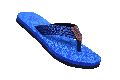 Blue Mens flip flop slippers