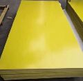 Yellow Plain Printed New Fiberglass Epoxy Sheets
