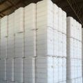 Pure Cotton White Plain Shankar Gujarat raw cotton bales