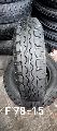 Nylon Black New f78-15 tyre