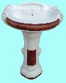 Maharaja Pedestal Wash Basin Vitrossa Set