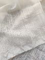 White Pure Cotton Silk Slub Dyeable Fabric
