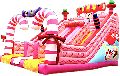 Candy Inflatable Bouncy Slide