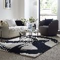 Handmade Geometrical Pure Woollen Carpet Brings Luxury and Enthralling Look to living room