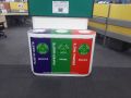 Trio 60L Plastic Color Coded Waste Bin