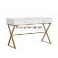 Wooden White Zincopp Console Table