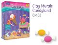 Candyland Clay Mural