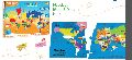 Mapology World & India Puzzle Toy