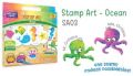 Stamp Art  Ocean Colouring Book Set