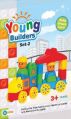 Young Builder Set-2 Blocks & Bricks Toy