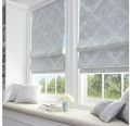 Polyester Wooden Available in Many Colors Plain Roman Window Blinds
