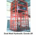 Dual Mast Hydraulic Goods Lift