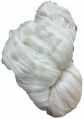 White Multicolor Plain Double Twist pure silk yarn