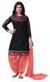 Chiffon Cotton Multicolor Stitched embroidered patiala salwar suit