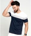 Cotton Available in Different Colors Half Sleeves mens casual round neck tshirt